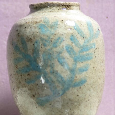 Small Sage Motif Vase