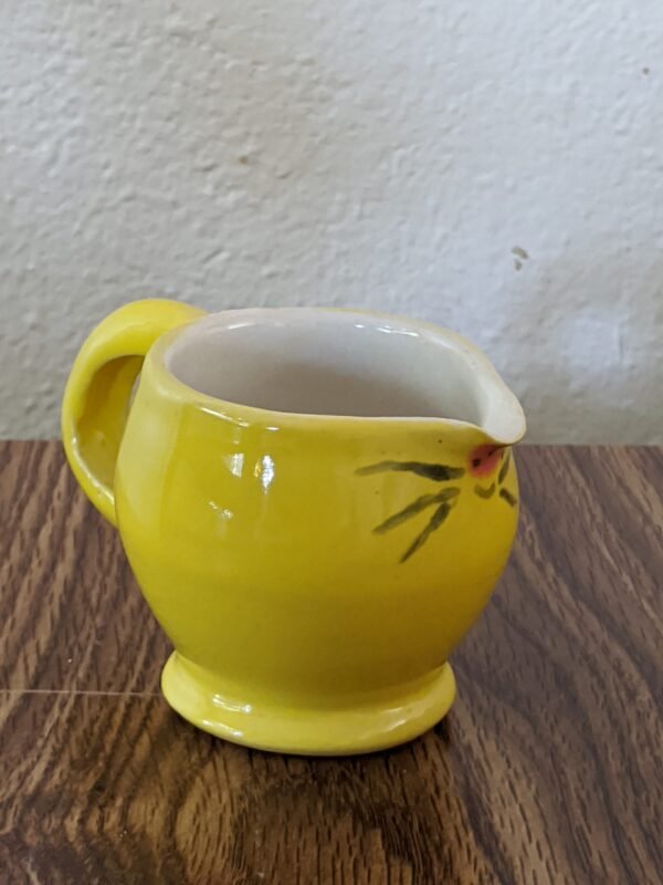 Yellow Mouse Cream Pitcher