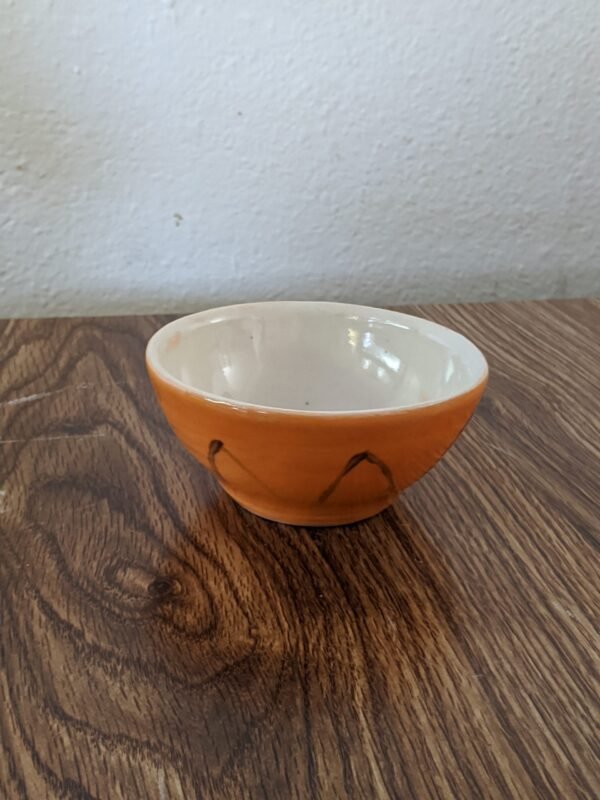 Orange Tea Bag Dish