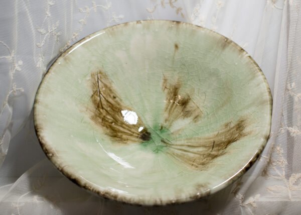 Large Melted Oakleaf Bowl