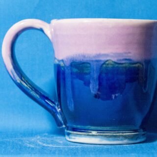 Blue and Purple Mug