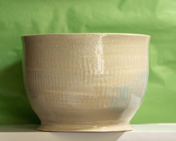 Tall Chattered Bowl