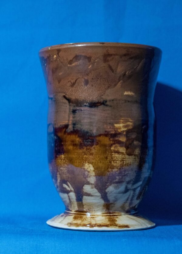 Rusty Footed Vase