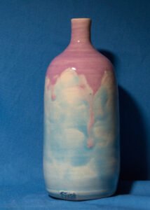 Purple-topped Blue Bottle