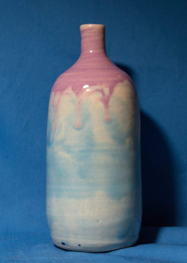 Purple-topped Blue Bottle