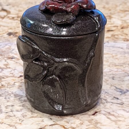 Rose Topped Jar