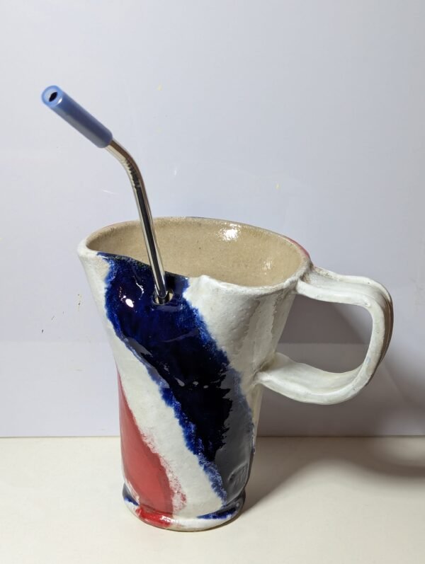 Red, White, Blue Twist Car Cup