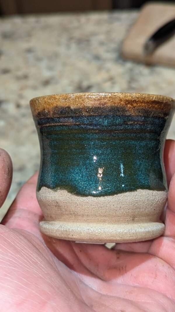 Ensign Peak Red in Clay's Mix Clay Small Cup